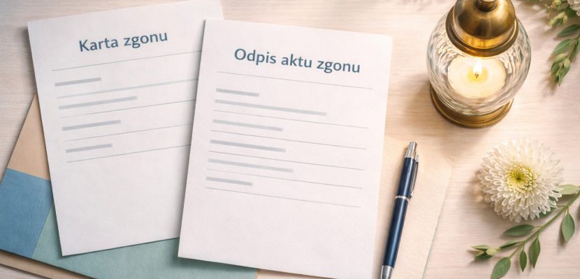 Karta zgonu a akt zgonu: różnice i zastosowanie dokumentów